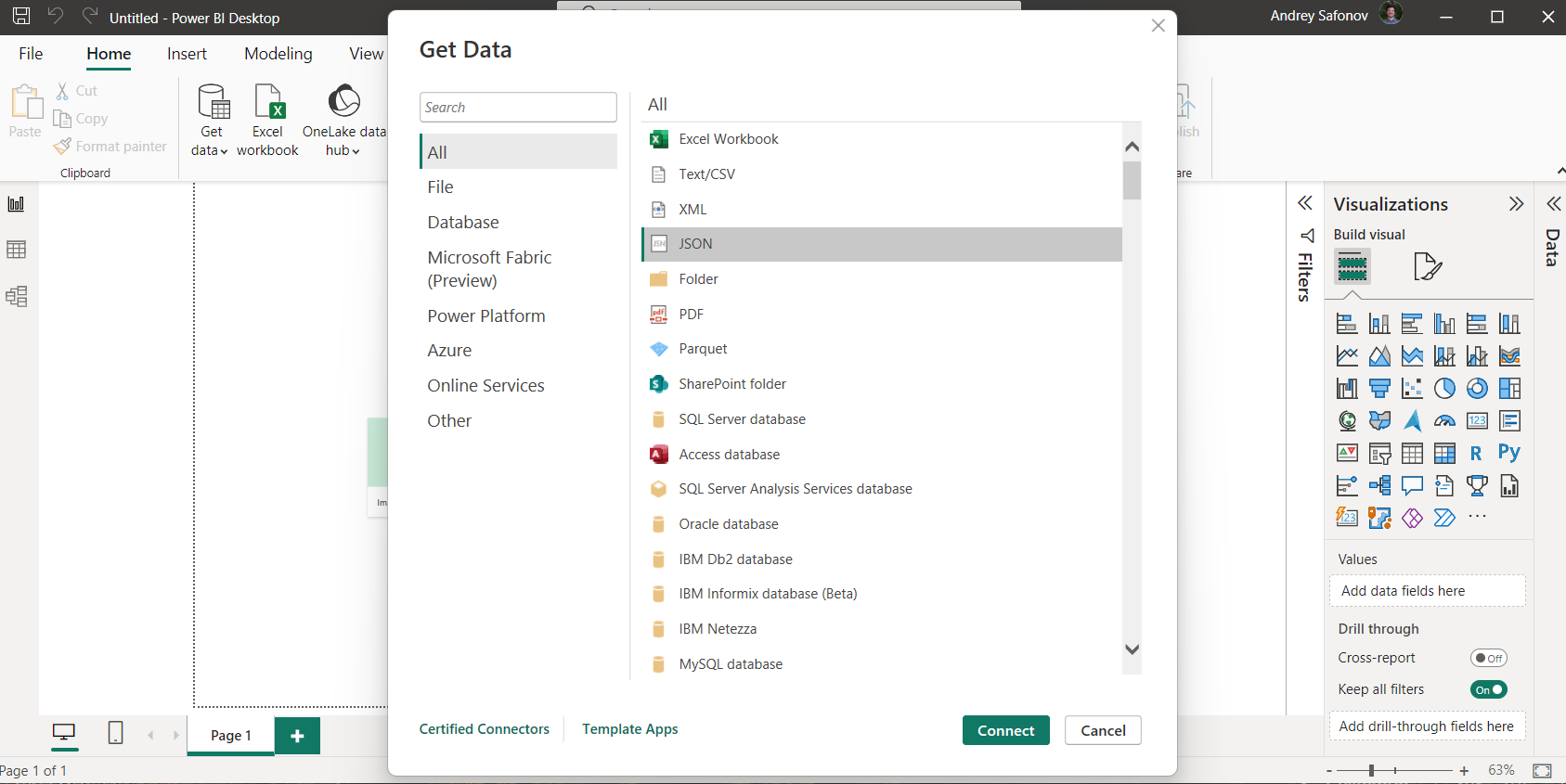 JSON in PowerBI